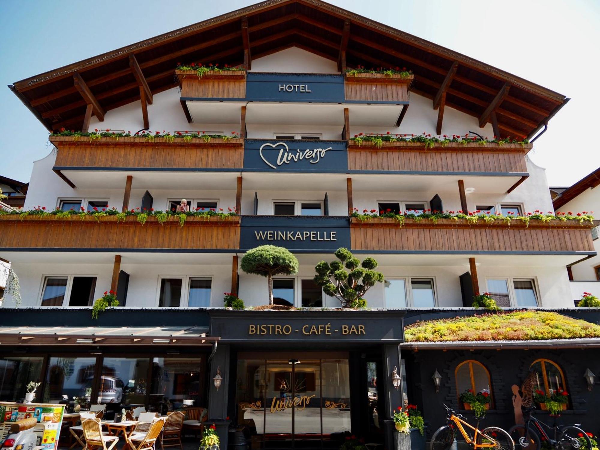 Hotel Universo Serfaus Exteriör bild