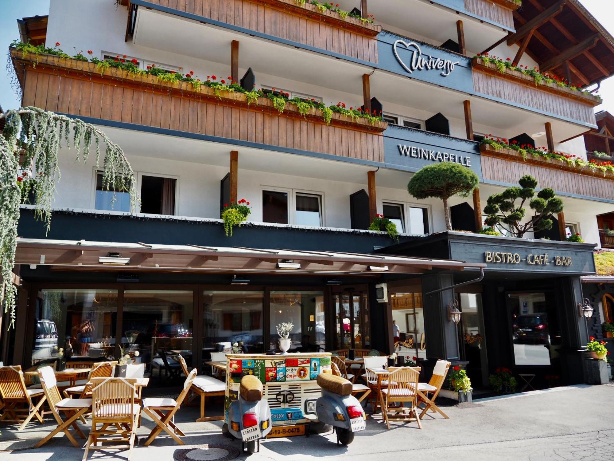 Hotel Universo Serfaus Exteriör bild